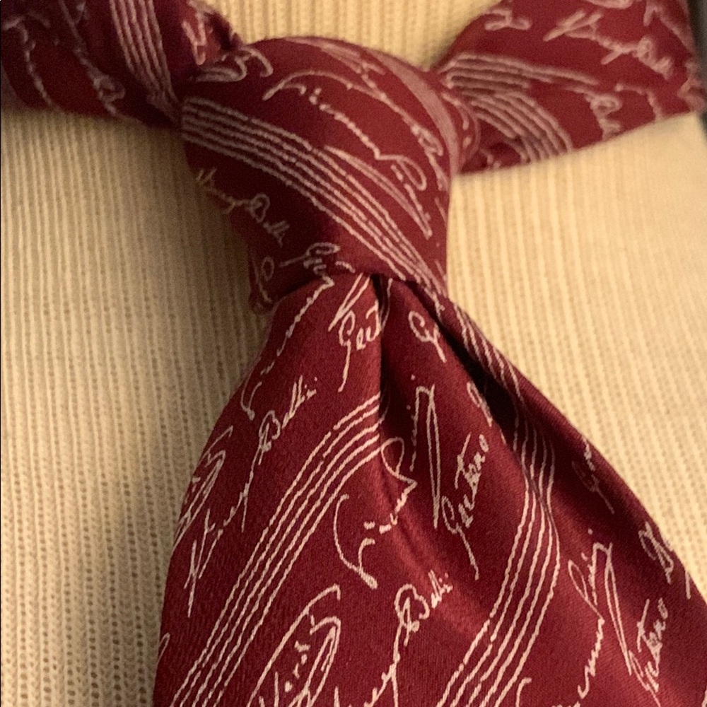 LA SCALA OPERA ITALIAN COMPOSERS SIGNATURES NECKTIE,MUSEO TEATRALE ALLA SCALA